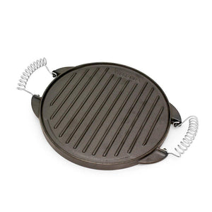 Cast Iron Reversible Griddle (Green Egg Friendly) - 10 inch - Meat N' Bone