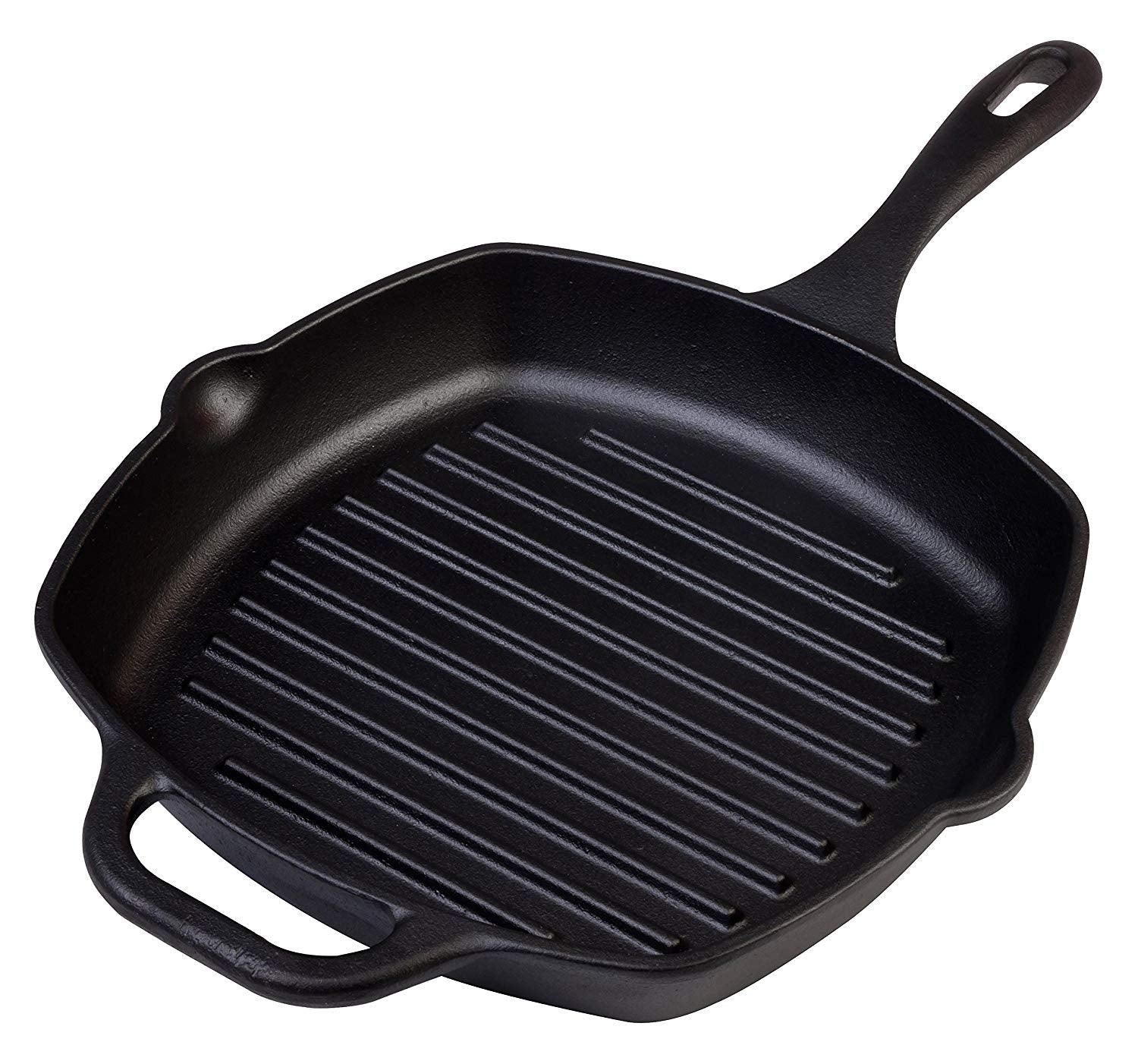 10''x10'' Square Grill Pan | Cast Iron - Meat N' Bone